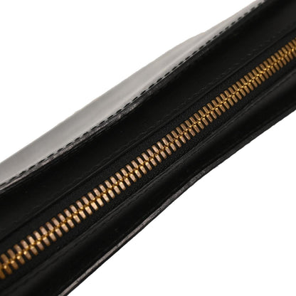 Cartier Black Leather Clutch Bag