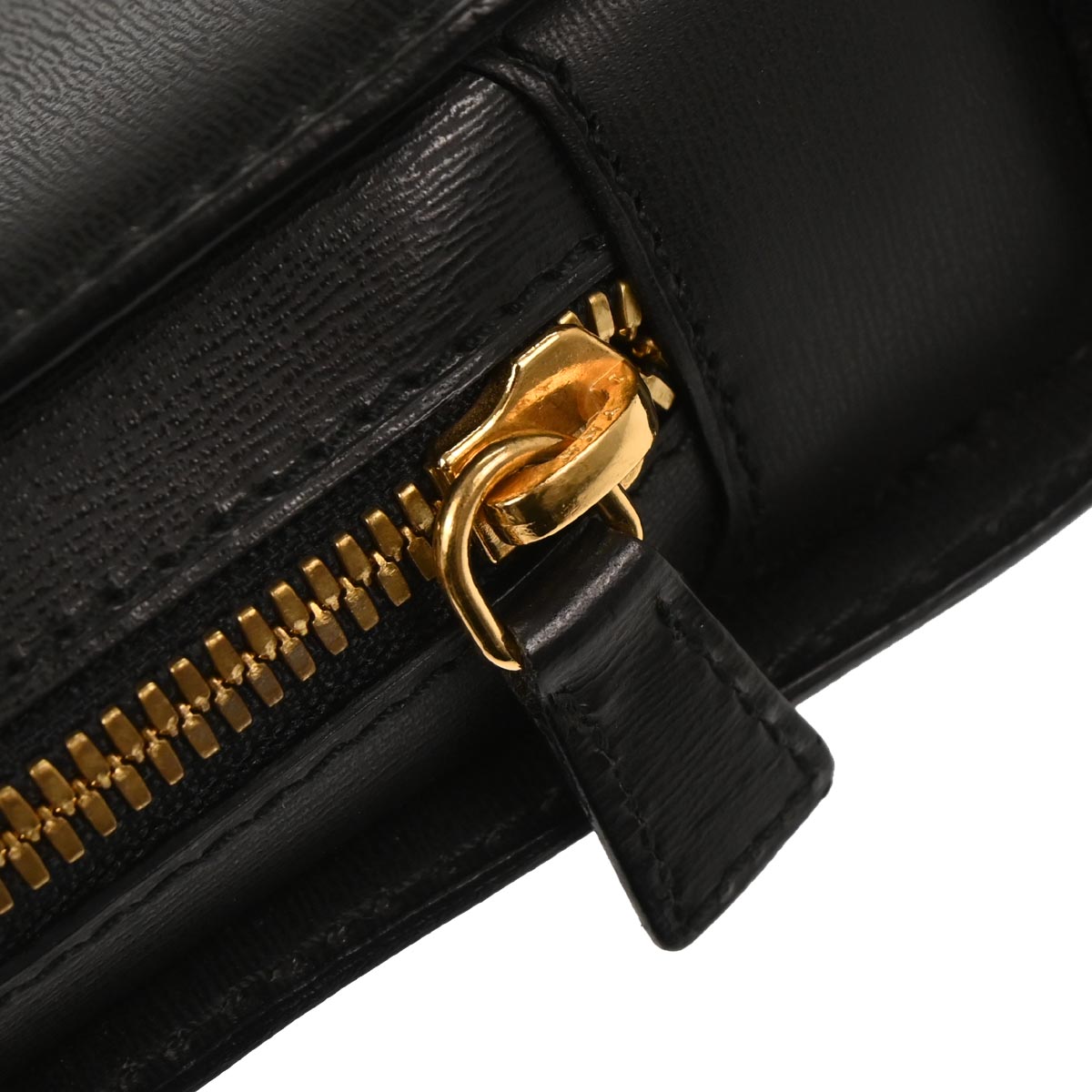 Cartier Black Leather Clutch Bag
