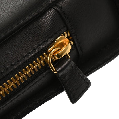 Cartier Black Leather Clutch Bag