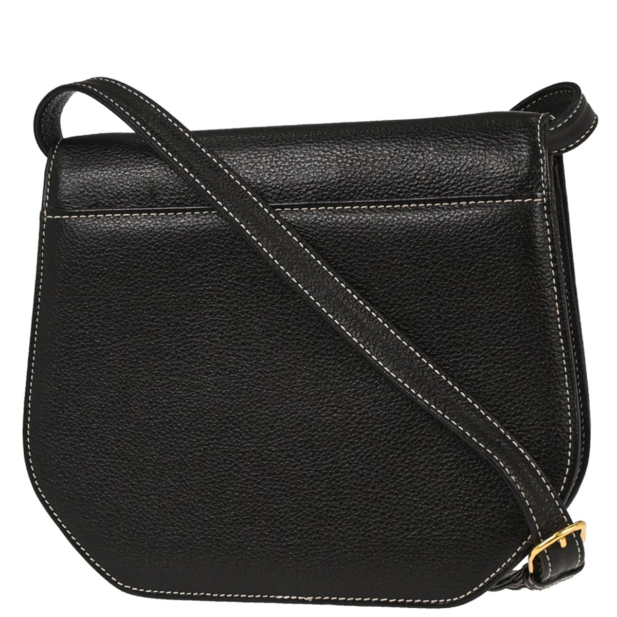 Yves Saint Laurent Black Leather Shoulder Bag