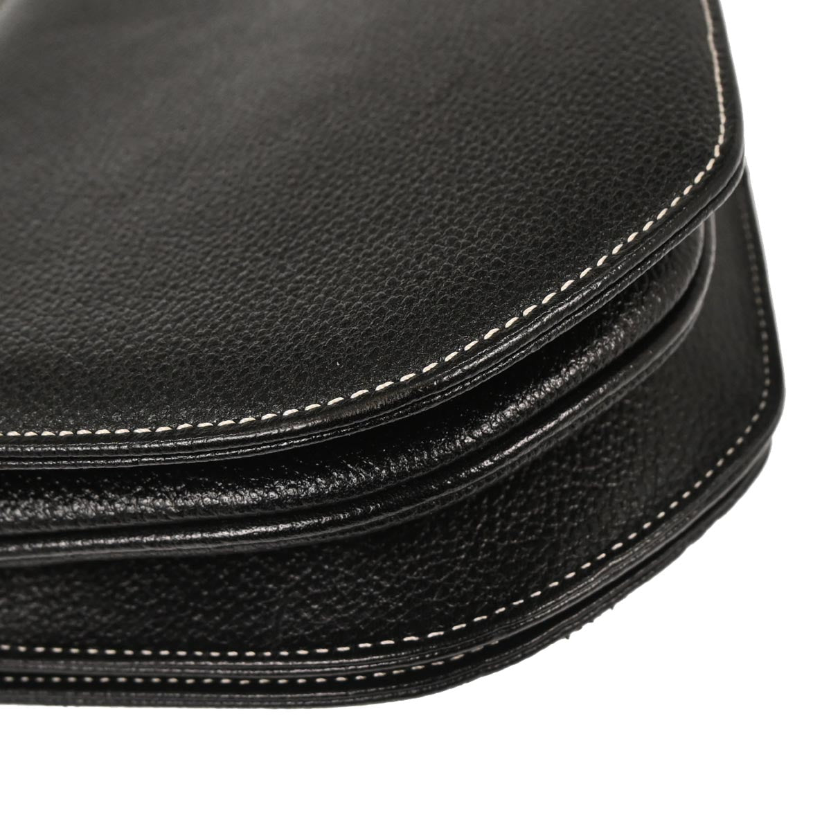 Yves Saint Laurent Black Leather Shoulder Bag