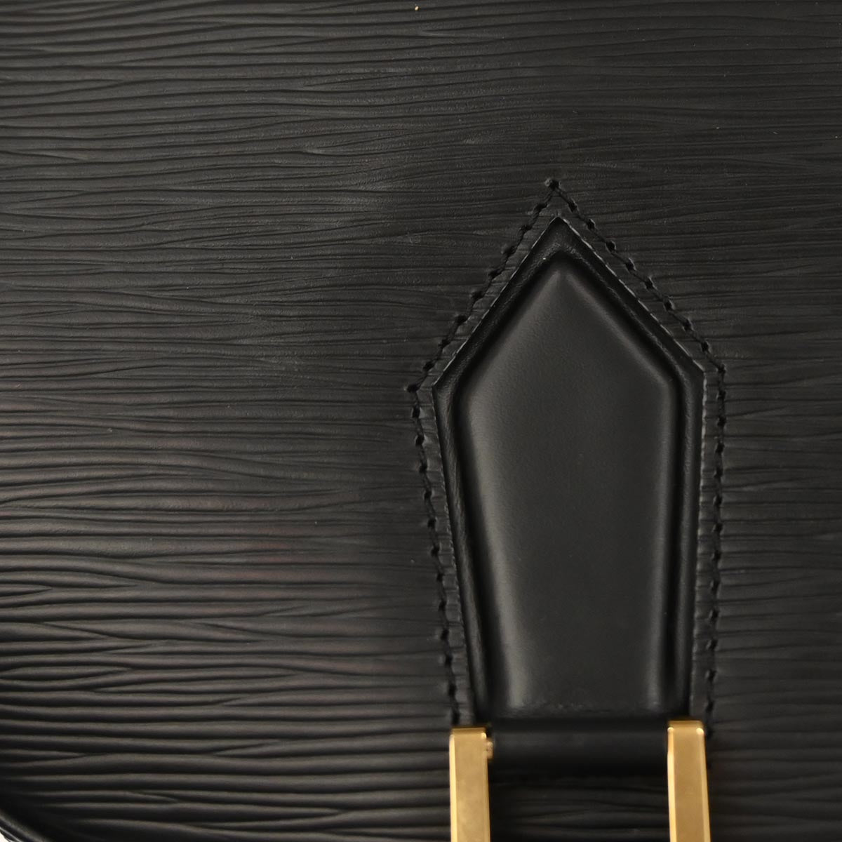 Louis Vuitton 2002 Black Epi Jasmine Handbag M52082