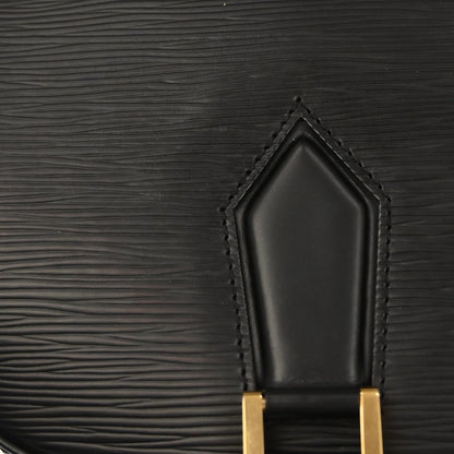 Louis Vuitton 2002 Black Epi Jasmine Handbag M52082