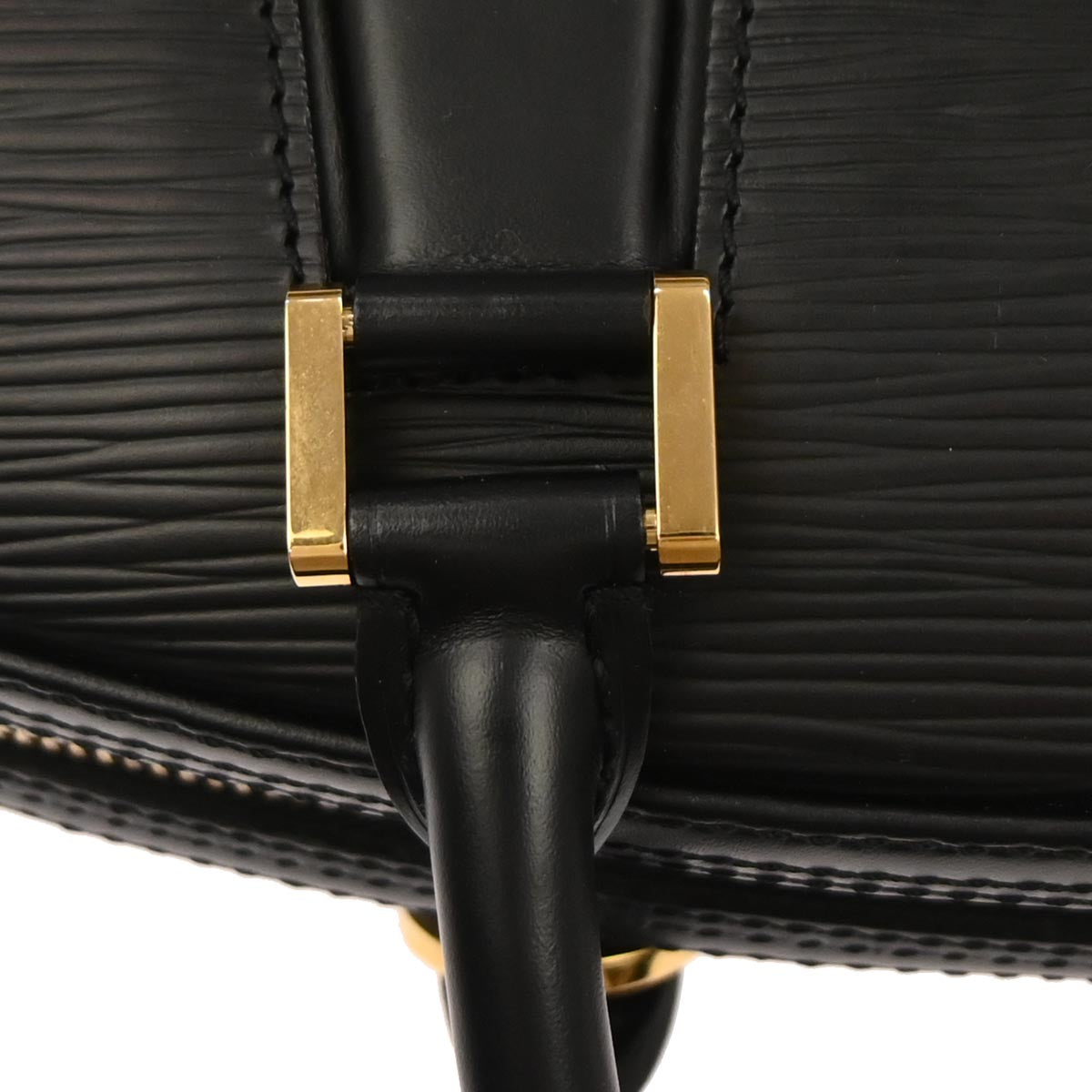 Louis Vuitton 2002 Black Epi Jasmine Handbag M52082