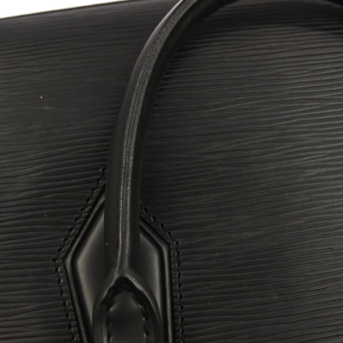 Louis Vuitton 2002 Black Epi Jasmine Handbag M52082