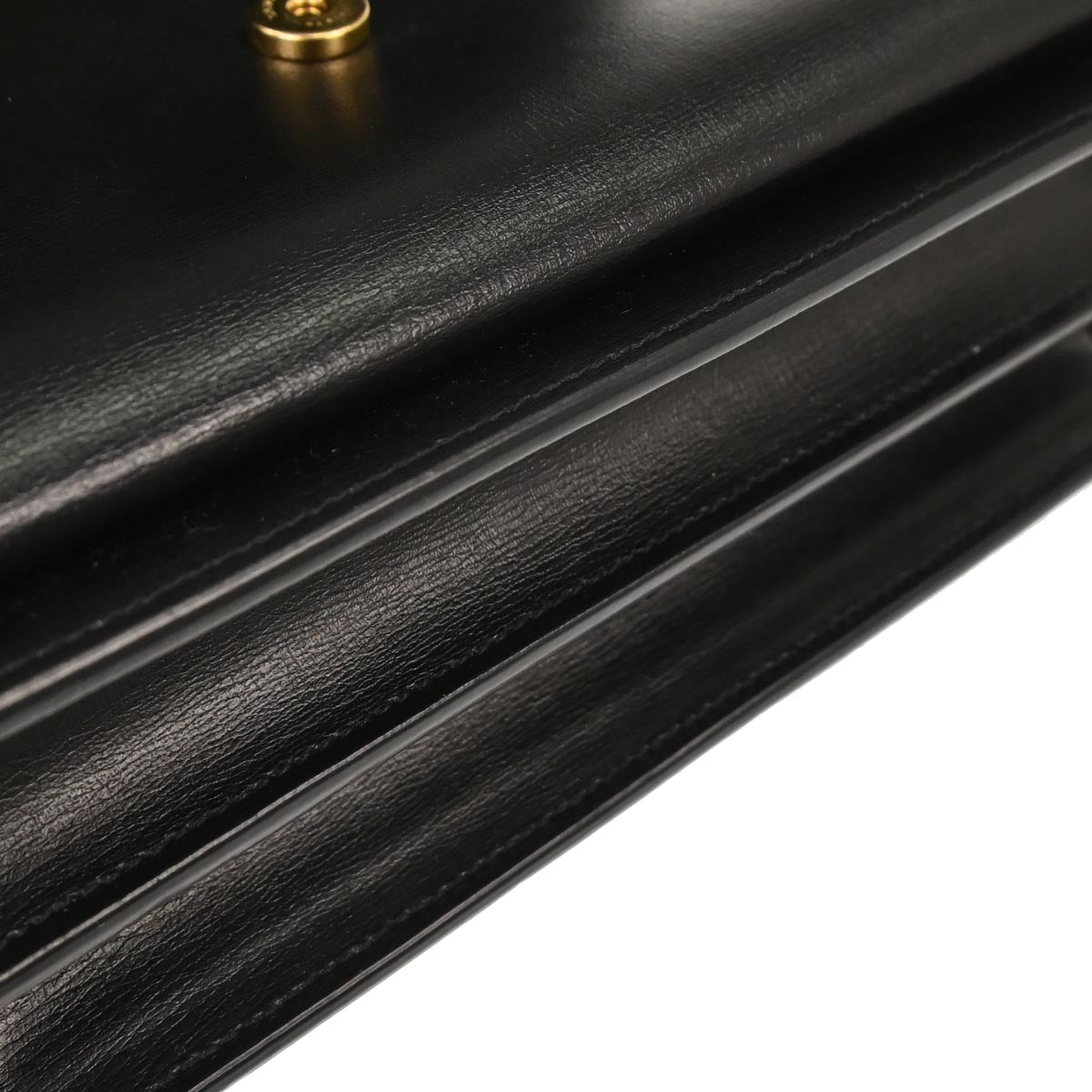 Saint Laurent Black Leather Sunset Shoulder Bag