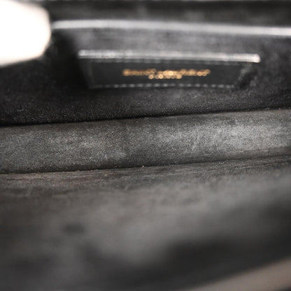 Saint Laurent Black Leather Sunset Shoulder Bag