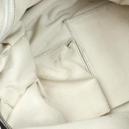 Chanel 2003-2004 Black Perforated Lambskin Baseball Spirit Ligne Hobo Handbag