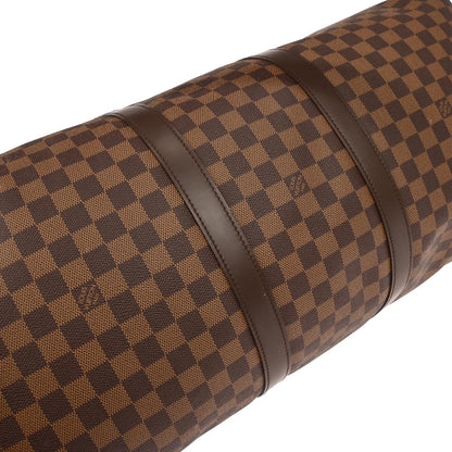 Louis Vuitton 2006 Damier Keepall Bandouliere 55 Duffle Bag N41414