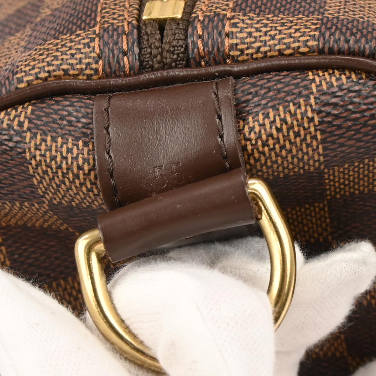 Louis Vuitton 2006 Damier Keepall Bandouliere 55 Duffle Bag N41414