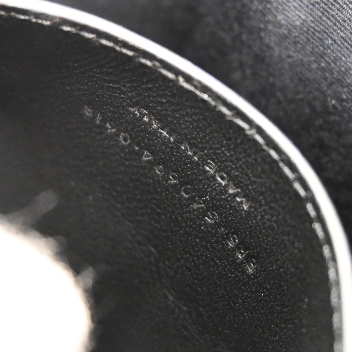 Saint Laurent Black Leather Love Heart Shoulder Bag