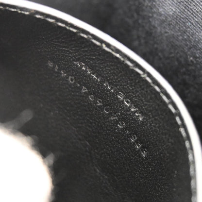 Saint Laurent Black Leather Love Heart Shoulder Bag