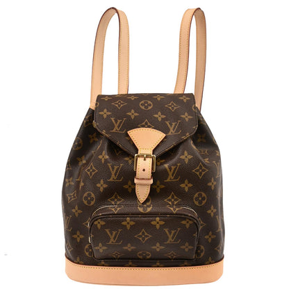 Louis Vuitton Monogram Montsouris MM Backpack M51136