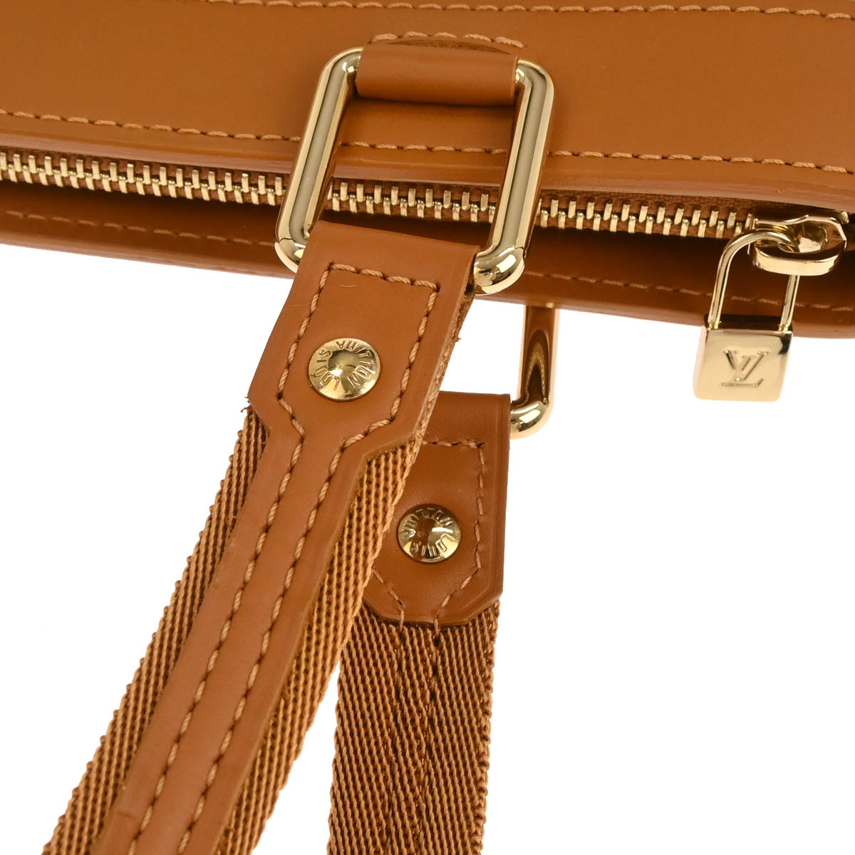 Louis Vuitton Beige Monogram Mini Lin Lucille PM Handbag