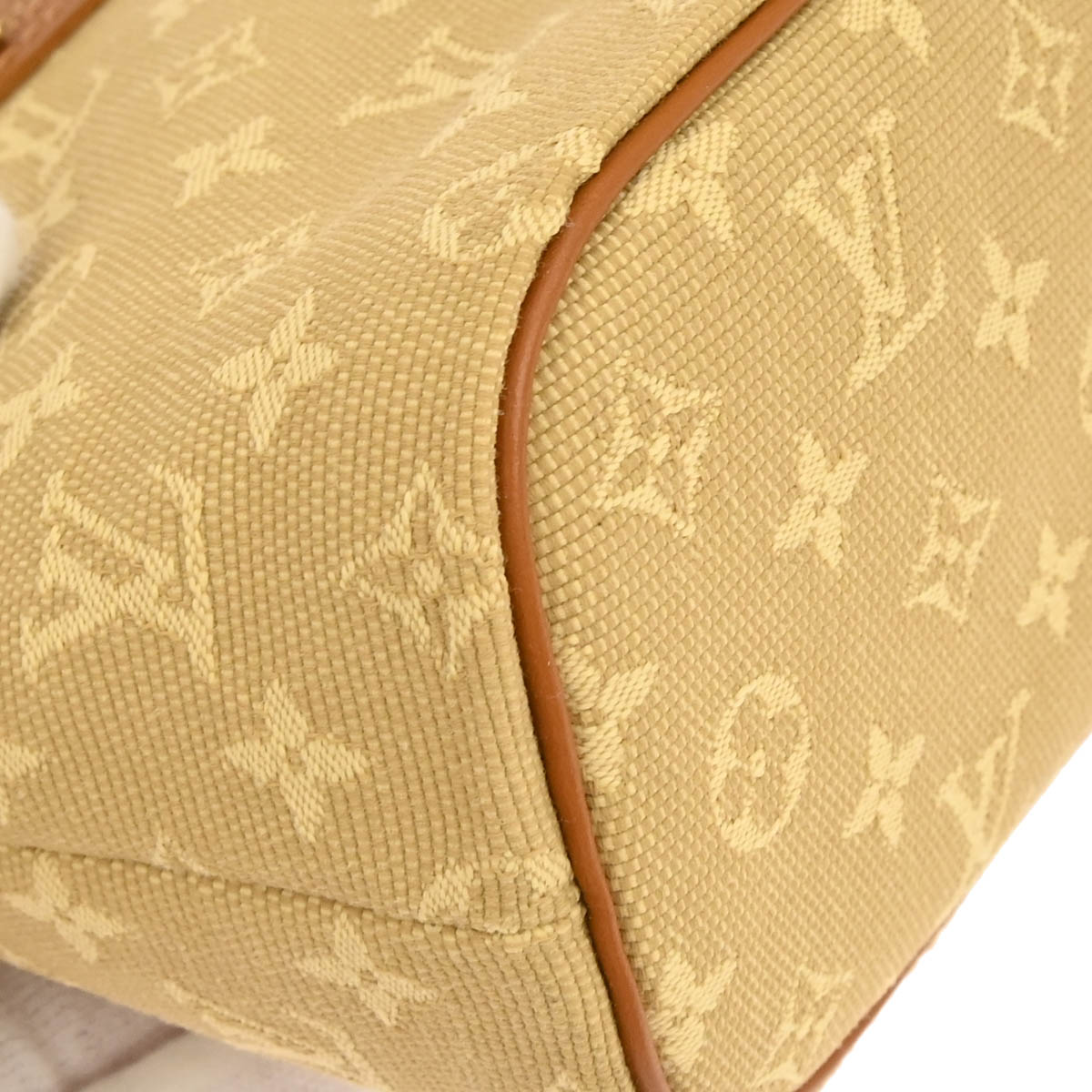 Louis Vuitton Beige Monogram Mini Lin Lucille PM Handbag