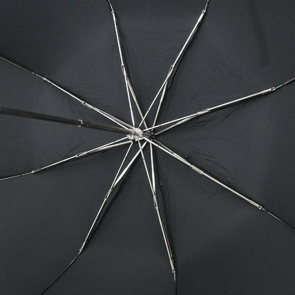 Chanel Black Folding Umbrella & Bag Set Small Good