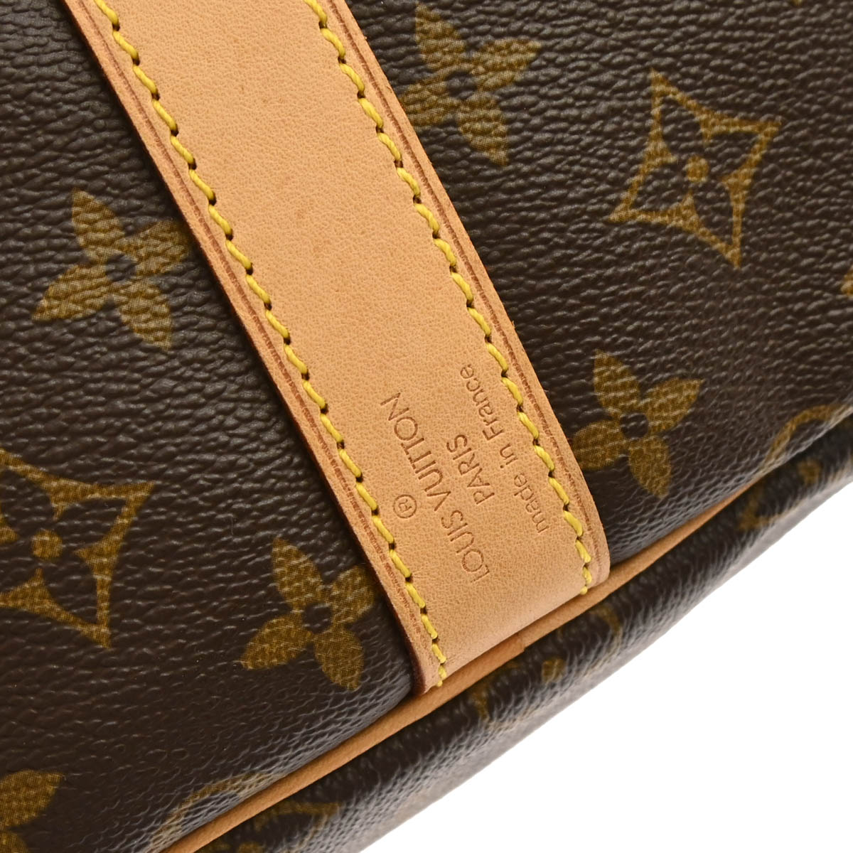 Louis Vuitton Monogram Keepall Bandouliere 55 Travel Bag