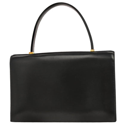 Hermes Black Box Calf Piano Handbag