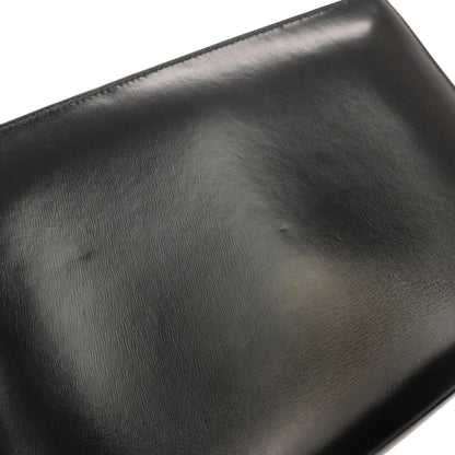 Hermes Black Box Calf Piano Handbag