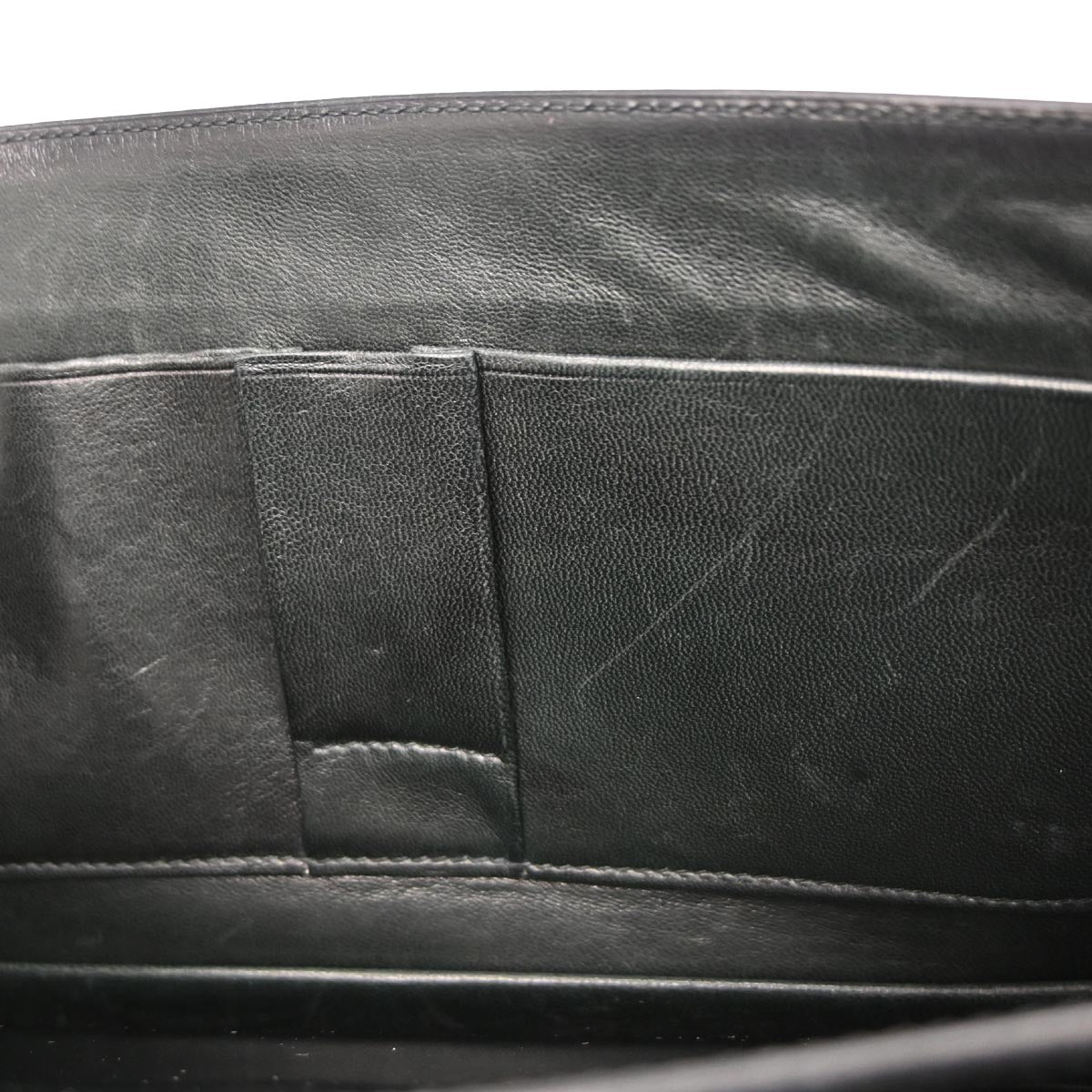 Hermes Black Box Calf Piano Handbag