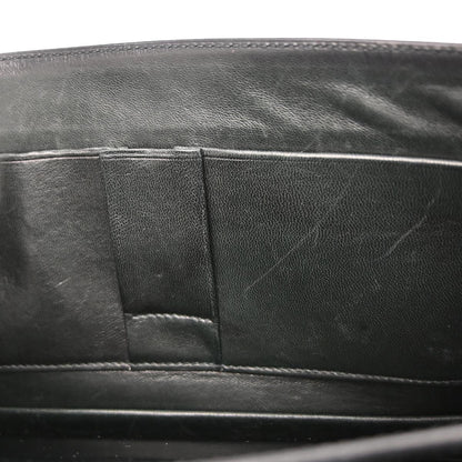 Hermes Black Box Calf Piano Handbag