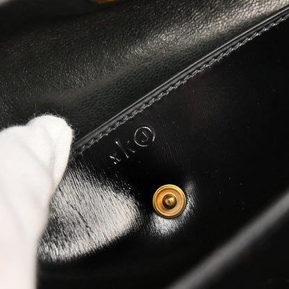 Hermes Black Box Calf Piano Handbag