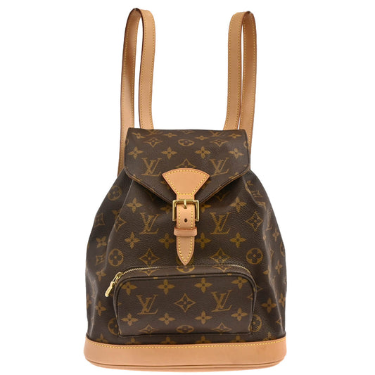 Louis Vuitton Monogram Montsouris MM Backpack M51136