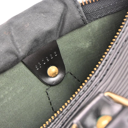Louis Vuitton Black Epi Speedy 25 Handbag M43012