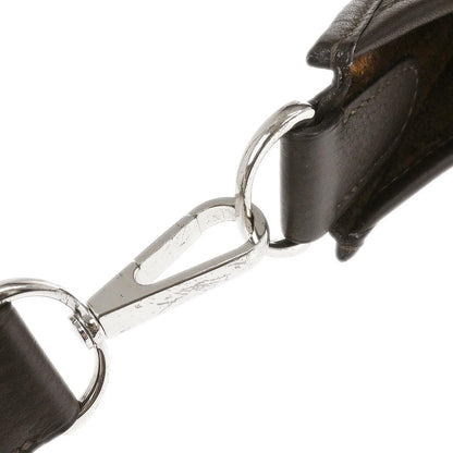 Hermes Chocolat Taurillon Clemence Evelyne 2 TGM Shoulder Bag