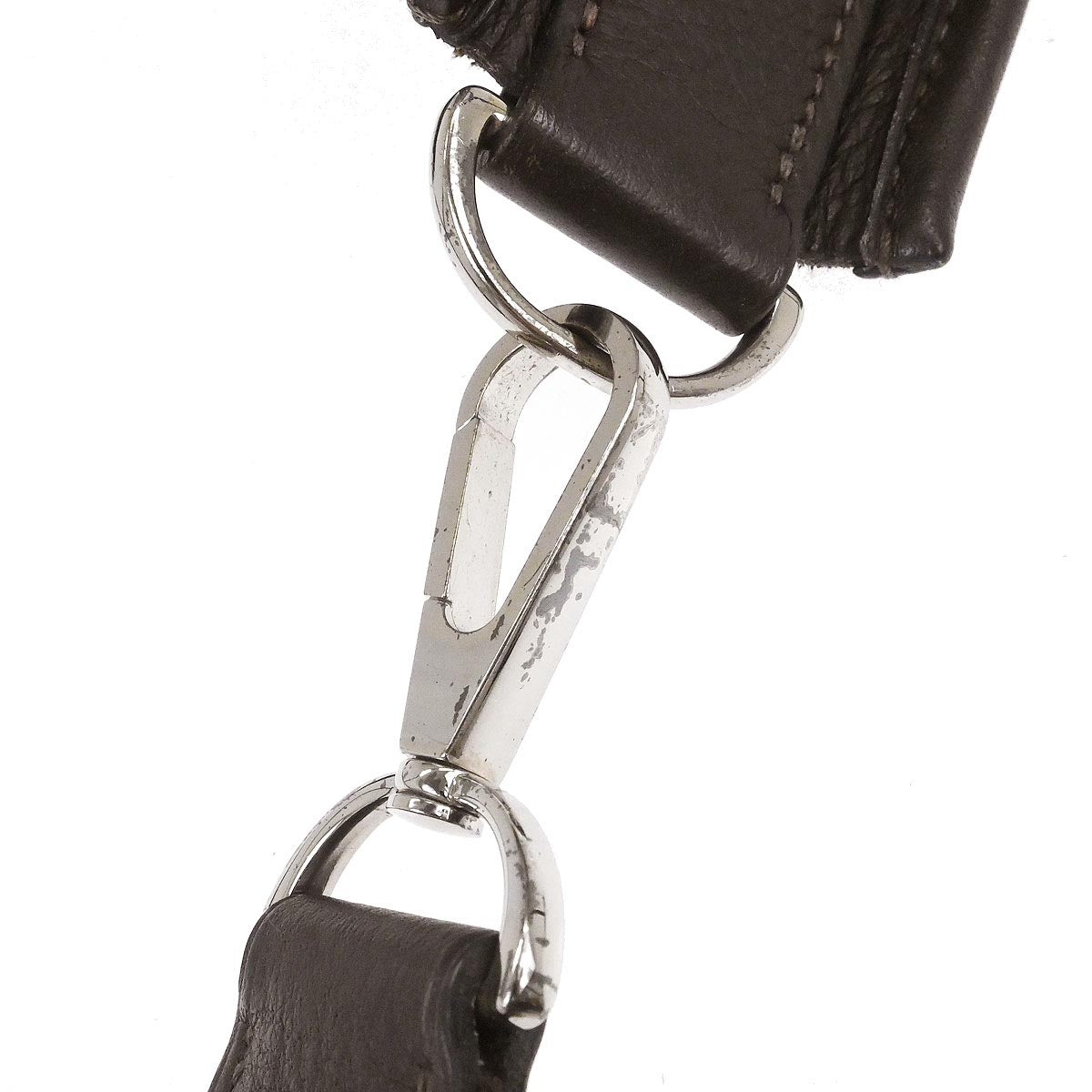 Hermes Chocolat Taurillon Clemence Evelyne 2 TGM Shoulder Bag