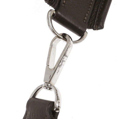 Hermes Chocolat Taurillon Clemence Evelyne 2 TGM Shoulder Bag