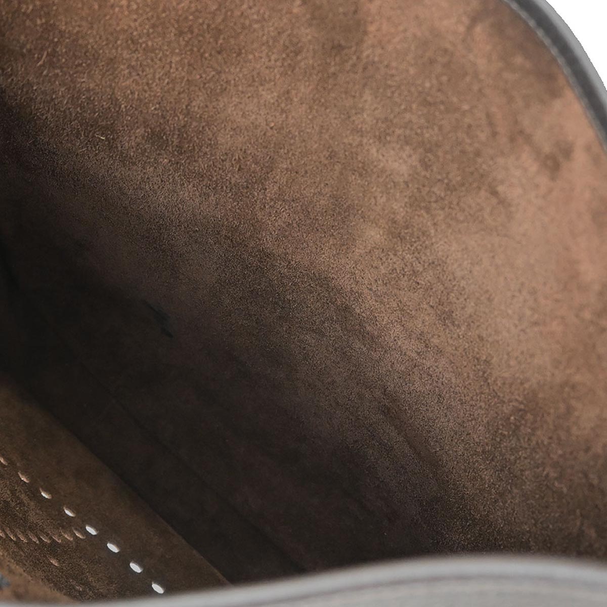 Hermes Chocolat Taurillon Clemence Evelyne 2 TGM Shoulder Bag