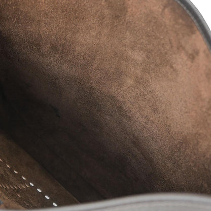 Hermes Chocolat Taurillon Clemence Evelyne 2 TGM Shoulder Bag