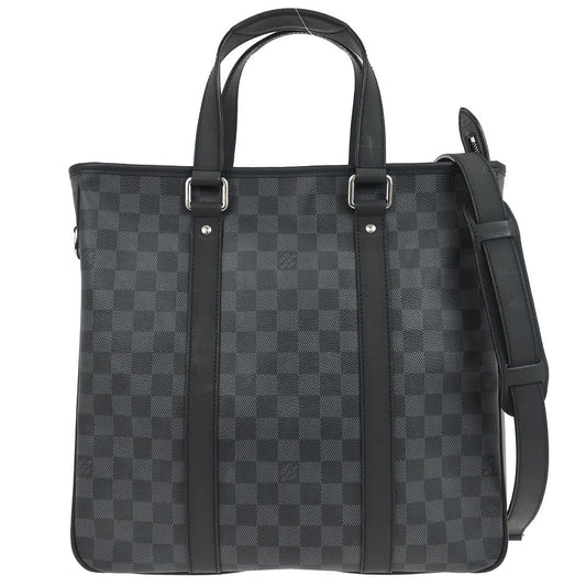 Louis Vuitton Damier Graphite Tadao PM 2way Shoulder Tote Handbag N41259