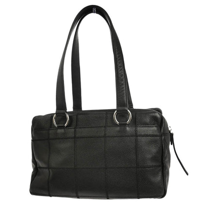 Chanel 2005-2006 Black Caviar Skin Choco Bar Handbag