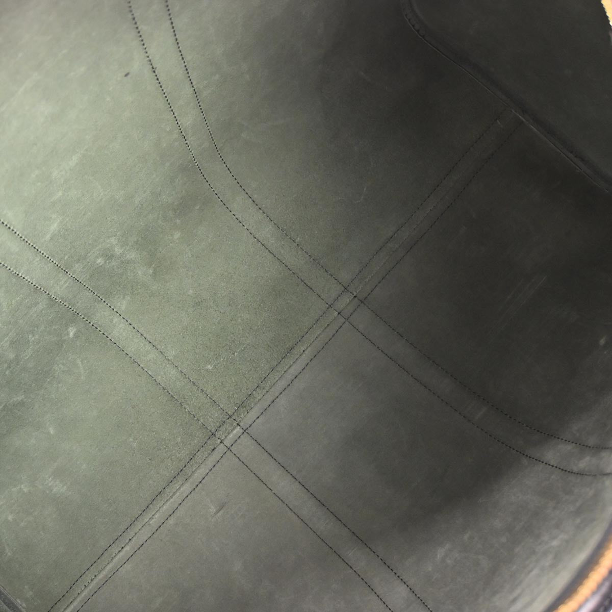 Louis Vuitton Black Epi Keepall 55 Travel Handbag M42952