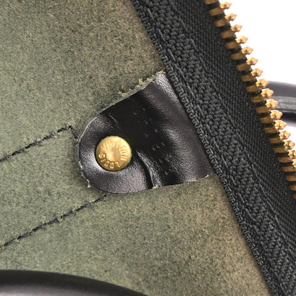 Louis Vuitton Black Epi Keepall 55 Travel Handbag M42952