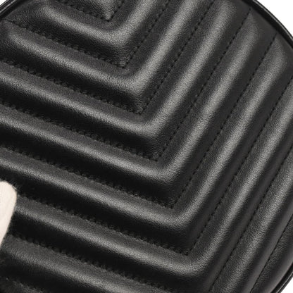 Saint Laurent Black Vinyle Shoulder Bag