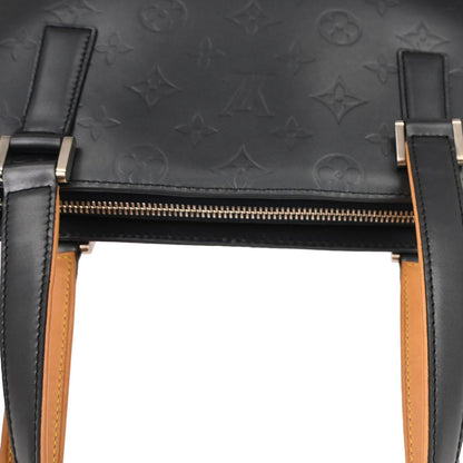 Louis Vuitton Blue Monogram Mat Stockton Tote Bag M55115