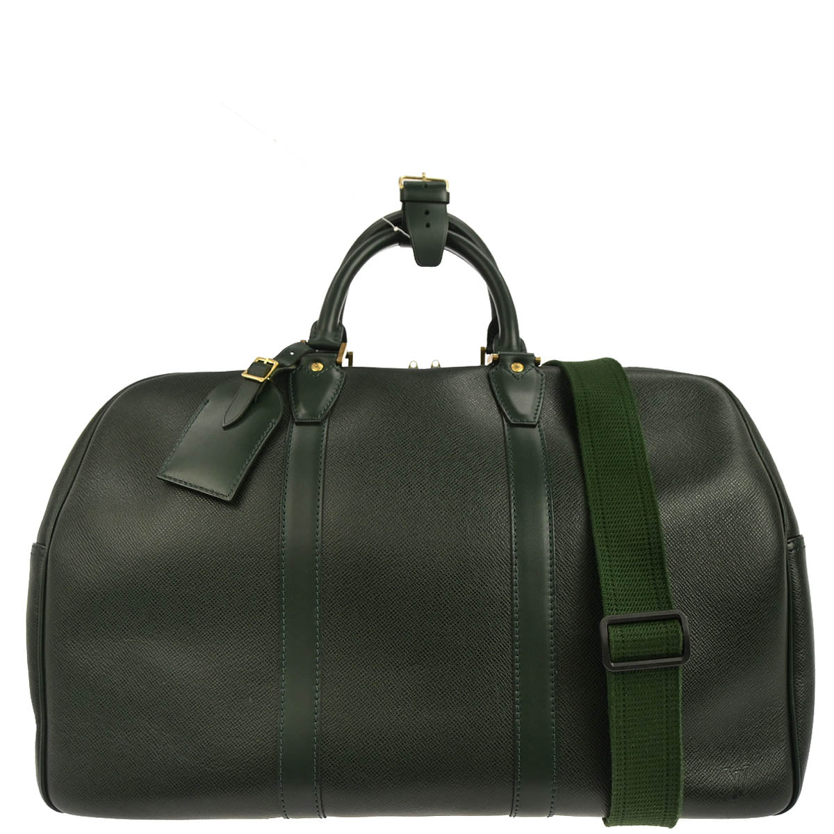 Louis Vuitton Green Taiga Kendall PM 2way Travel Handbag M30124