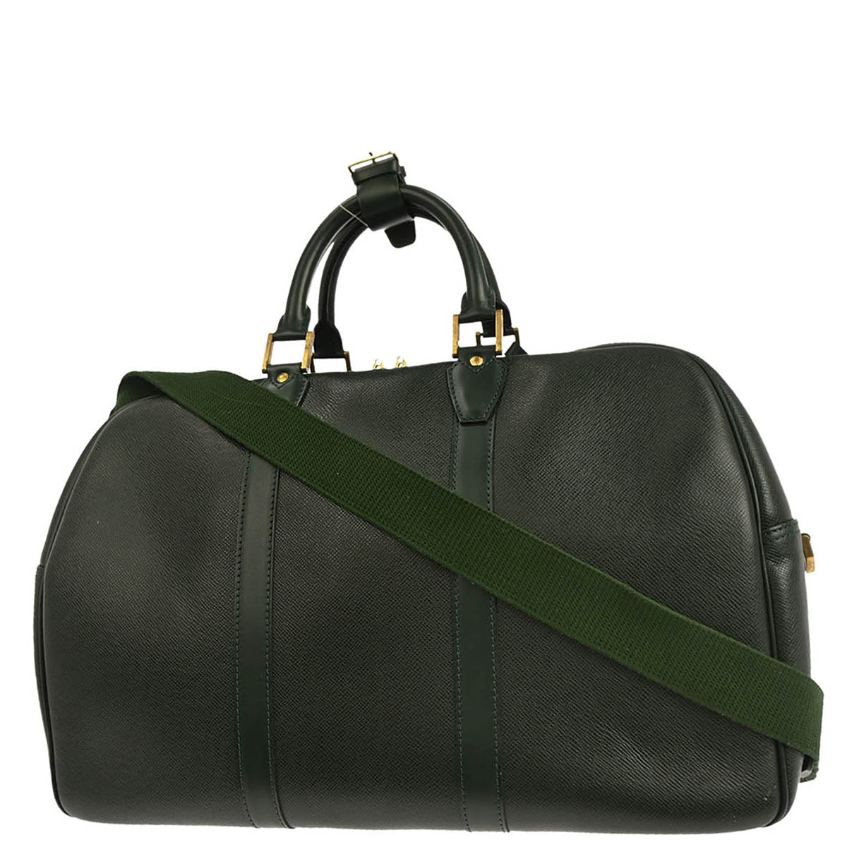 Louis Vuitton Green Taiga Kendall PM 2way Travel Handbag M30124