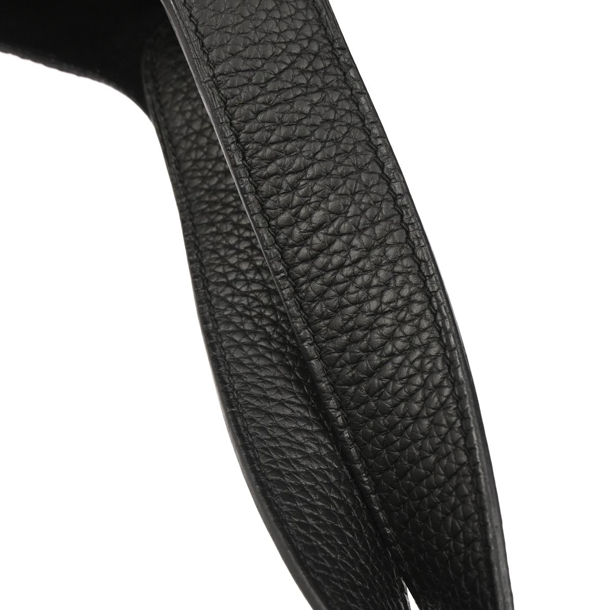 Hermes Black Taurillon Clemence Picotin Lock 22 MM Handbag