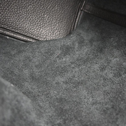 Hermes Black Taurillon Clemence Picotin Lock 22 MM Handbag