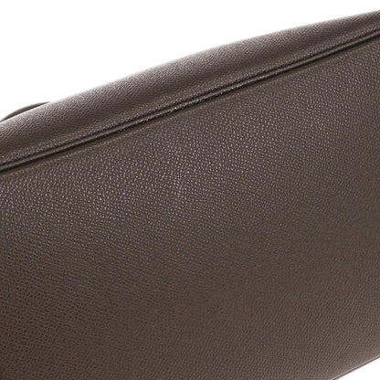 Hermes Chocolat Epsom Haut a Courroies 32 Handbag
