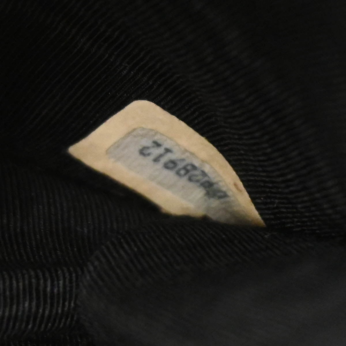 Chanel 1986-1988 Black Lambskin Bicolore Clutch Bag