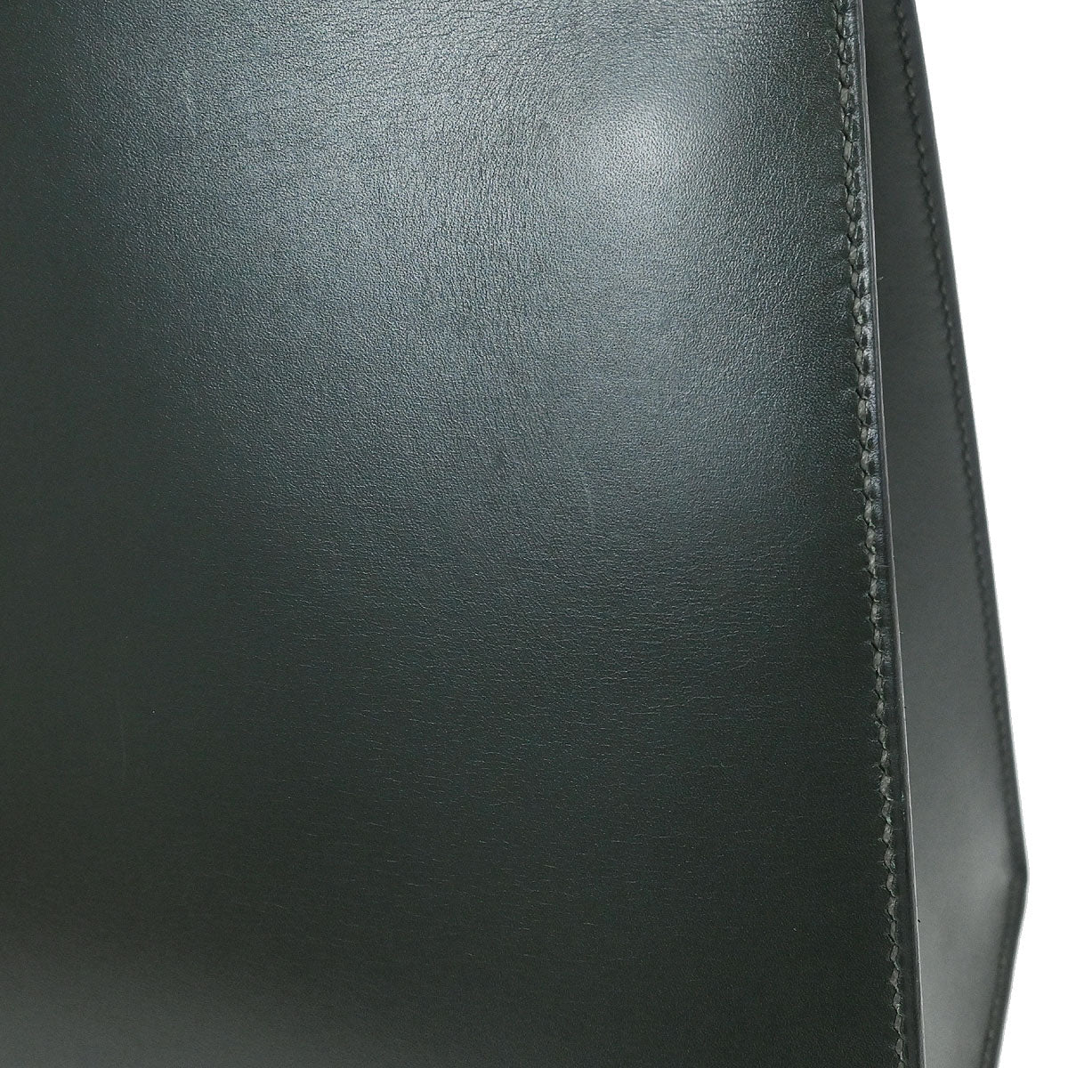 Hermes Vert Fonce Box Calf Kelly 32 Sellier 2way Shoulder Handbag