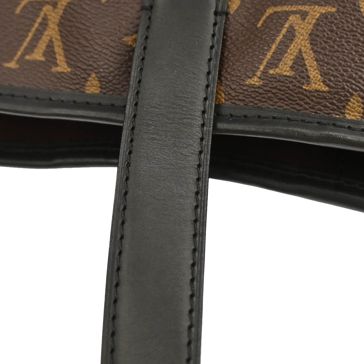 Louis Vuitton Monogram Macassar Davis Tote Shoulder Handbag M56708