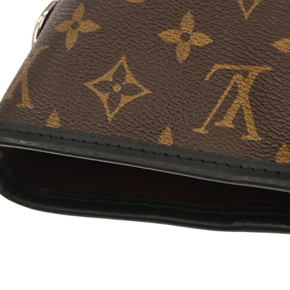 Louis Vuitton Monogram Macassar Davis Tote Shoulder Handbag M56708