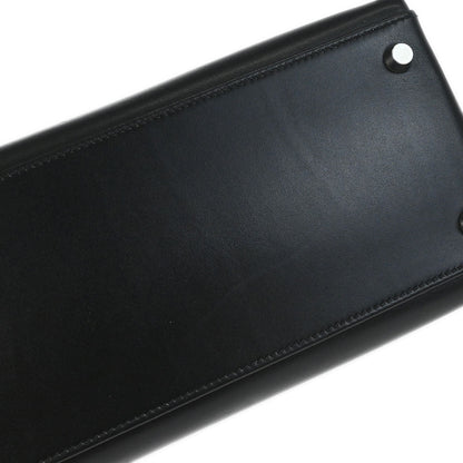 Hermes Black Box Calf Kelly 32 Retourne 2way Shoulder Handbag