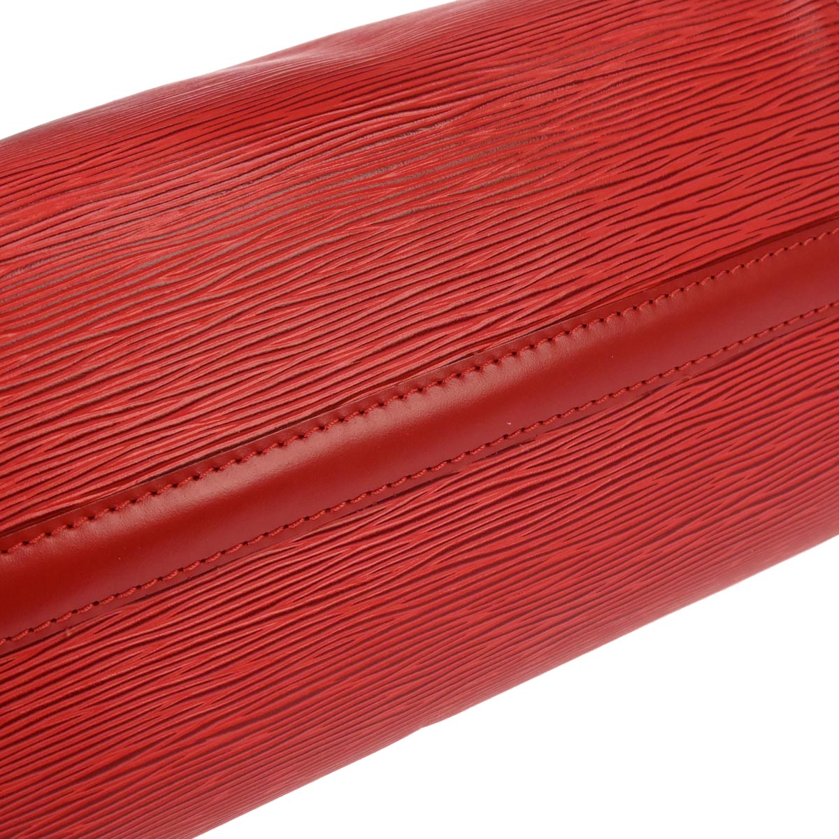 Louis Vuitton Red Epi Speedy 25 Handbag M43017